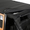 Smittybilt 0718 WRANGLER JK 4DR BOWLESS COMBO TOP W/TINTED WINDOWS W/NO UPPER DOORS; PROT3K BLACK 9087235 - alternate 6